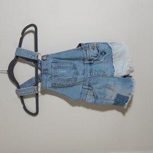 Blank NYC girls denim overalls